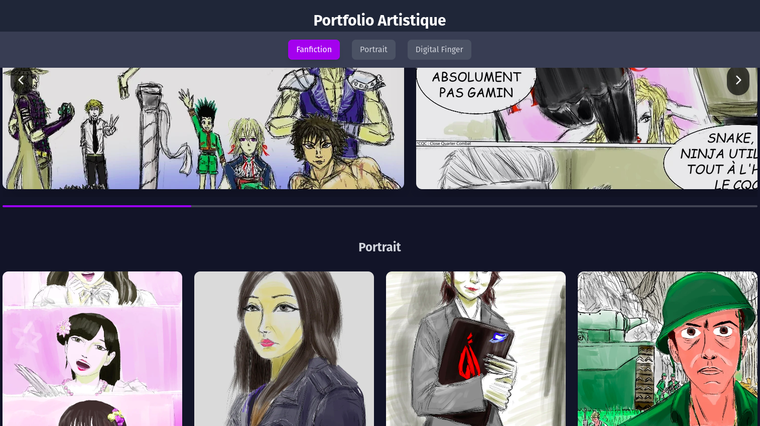 Portfolio Artistique