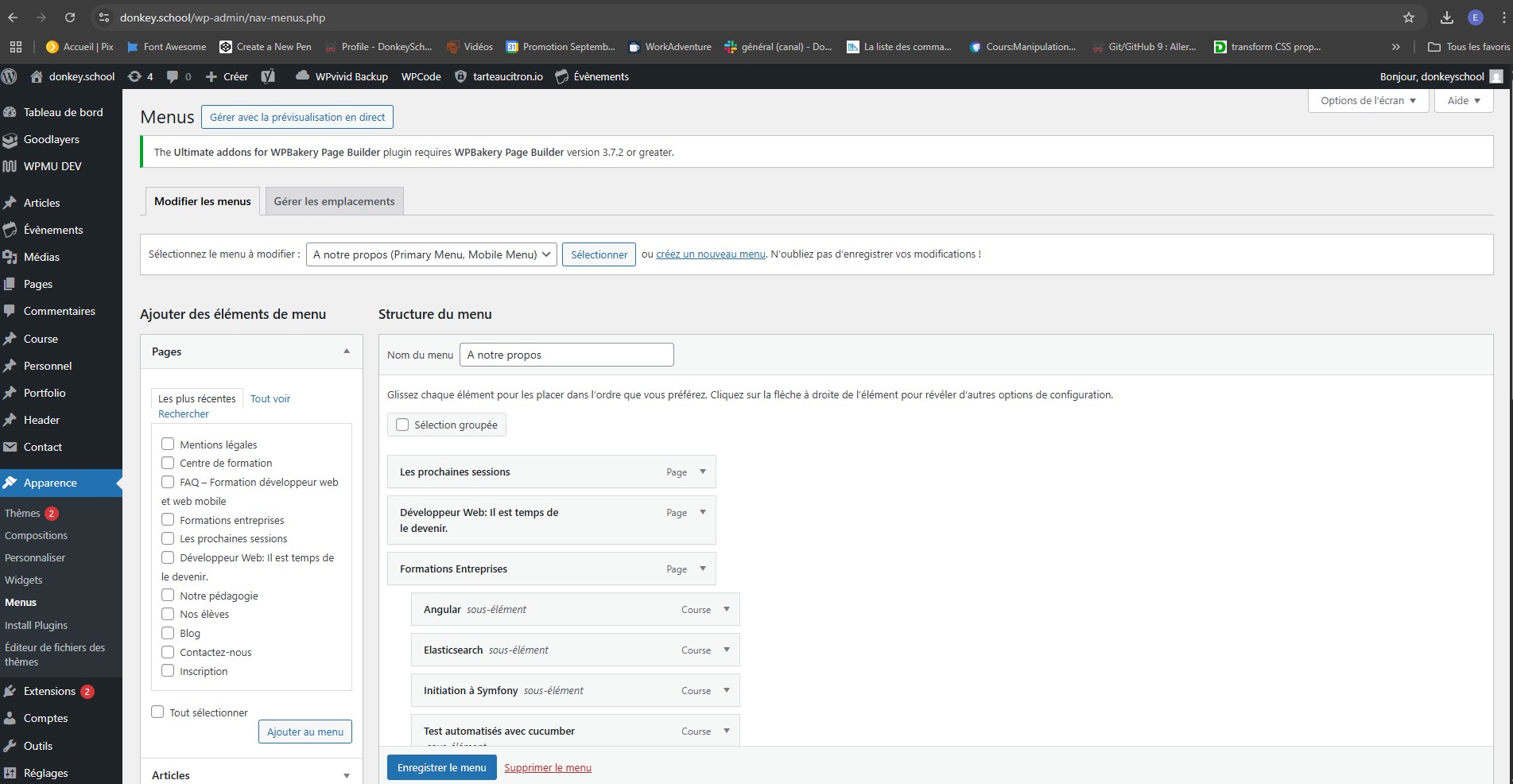 Site WordPress